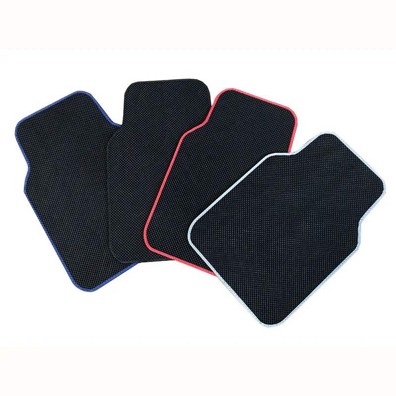 2024 Artes New Arrivals Sewn Braided Tape Edge 5 Piece Rubber Dirt Protection All Weather Car Floor Mats