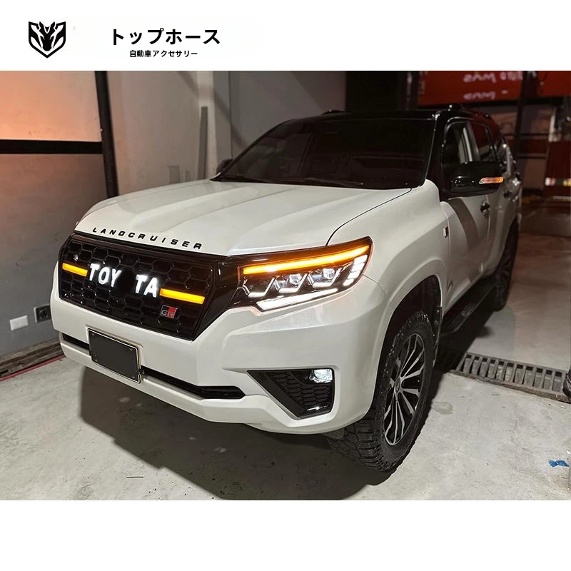 ランドクルーザープラド150フロントグリルライト付き| Alibaba.com