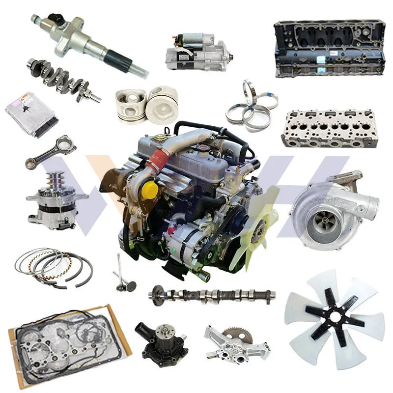 Excavator Turbo Komatsu Doosan Dawoo Hitachi Kobelco Hyundai Isuzu Jcb Kato Kubota Liebherr Engine Turbocharger