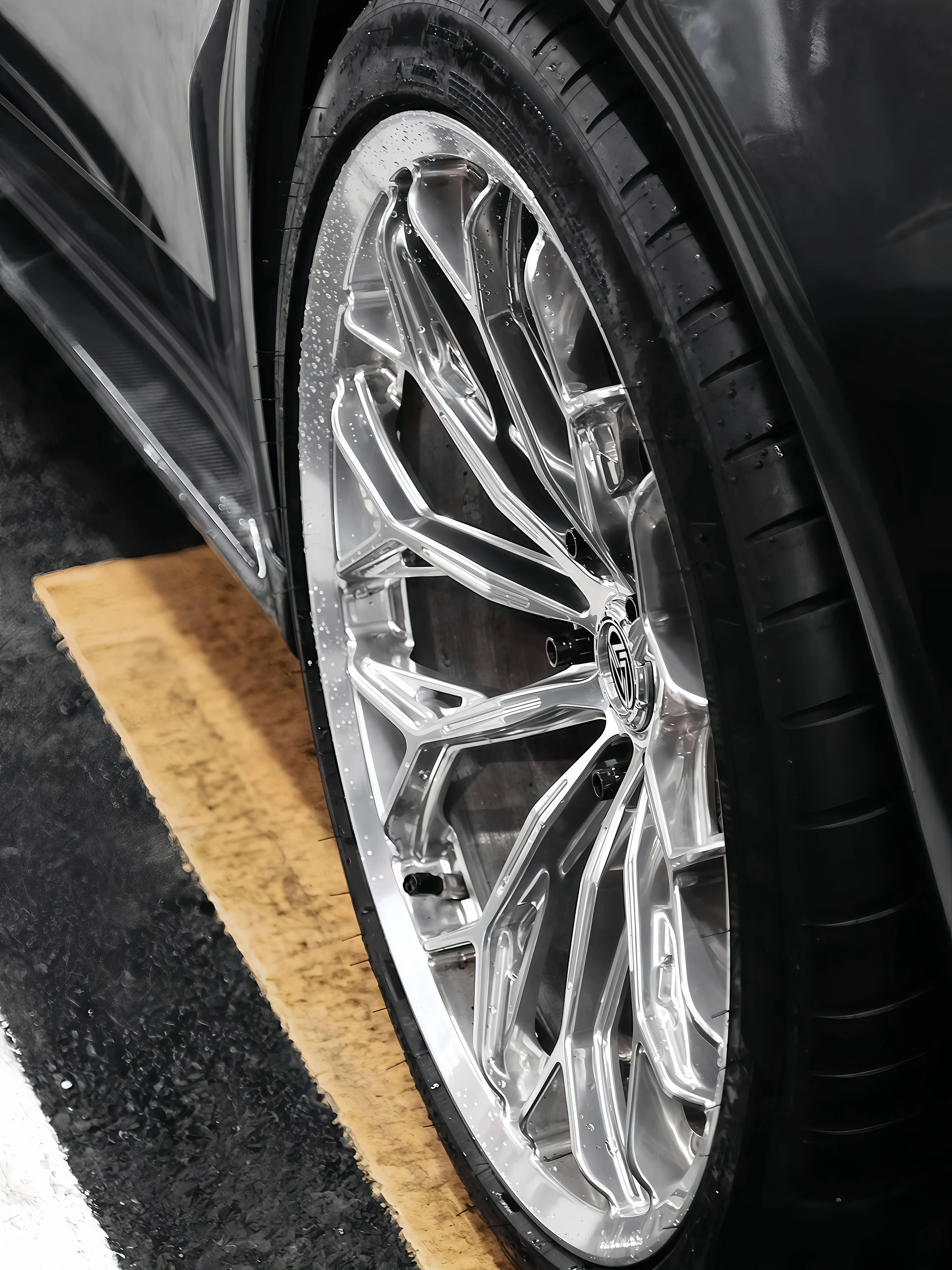 XINLAI Custom Polished 5X112 5X120 5X114.3 Wheels Concave Forged Aluminium Alloy 18-22 Passenger Car Wheels for Mercedes 25mm - Image 4