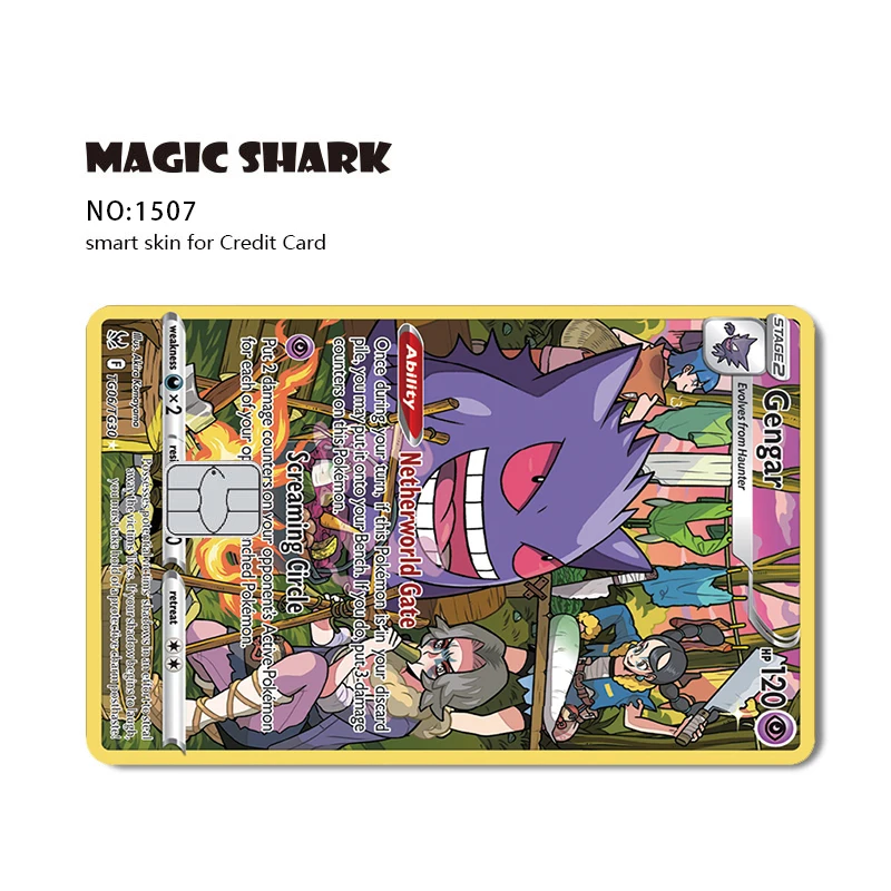 Kingareal Original 3M Credit Card Skin Manufacturer Wholesale High Quality  Multi Design Custom Debit Card Sticker Pokmon