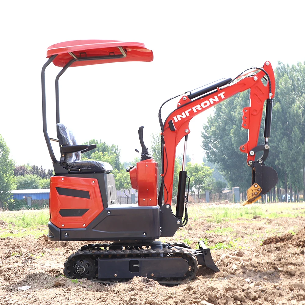 YF15 Mini Excavator Micro Digger 1 Ton Small Mini Crawler Excavator Small Bagger Hydraulic Digger for Sale