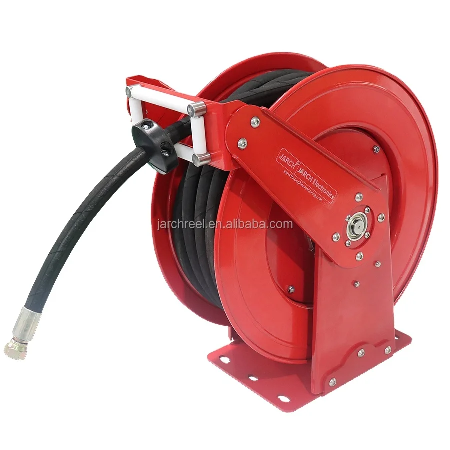 High Pressure Hose Reel 3/8 Water Hose Reel Aluminio Spring Air Hose