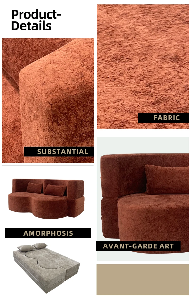 Modern Modular Living Room Sofas Foam Couch Set - Compressed Packing ...