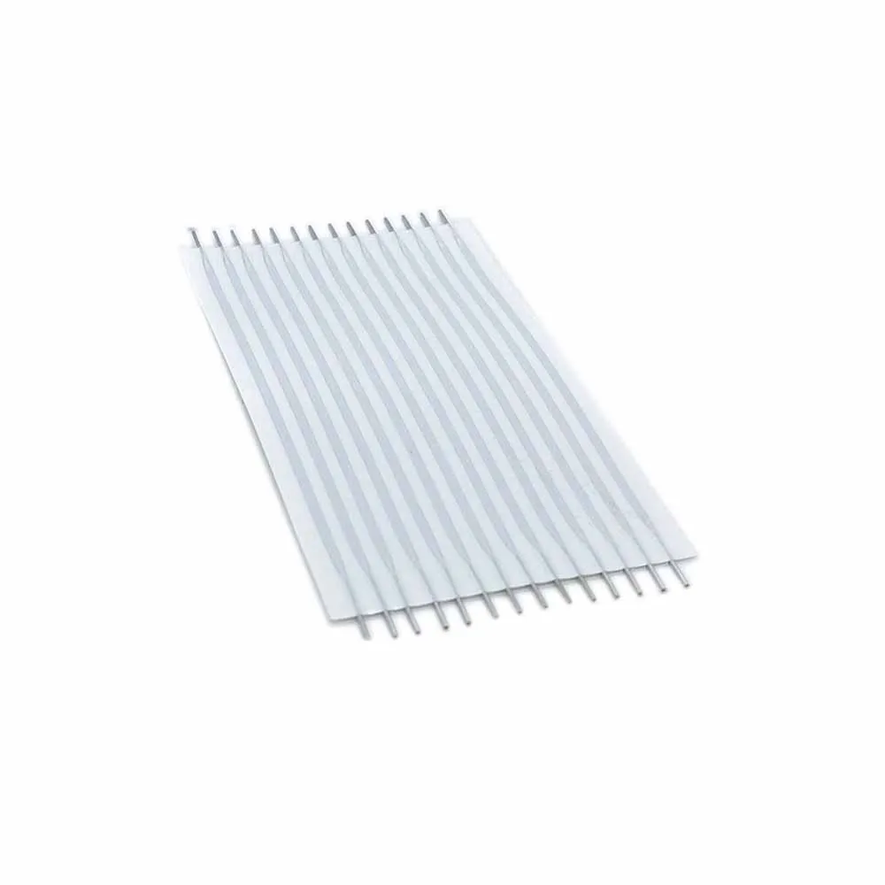 2.54 MM Nomex PEN Insulator 24 AWG 3.0A Flexstrip Cable Jumper 12 Pin JSN-2.54-12P Solder PCB Holes Flex (FFC FPC) Connectors