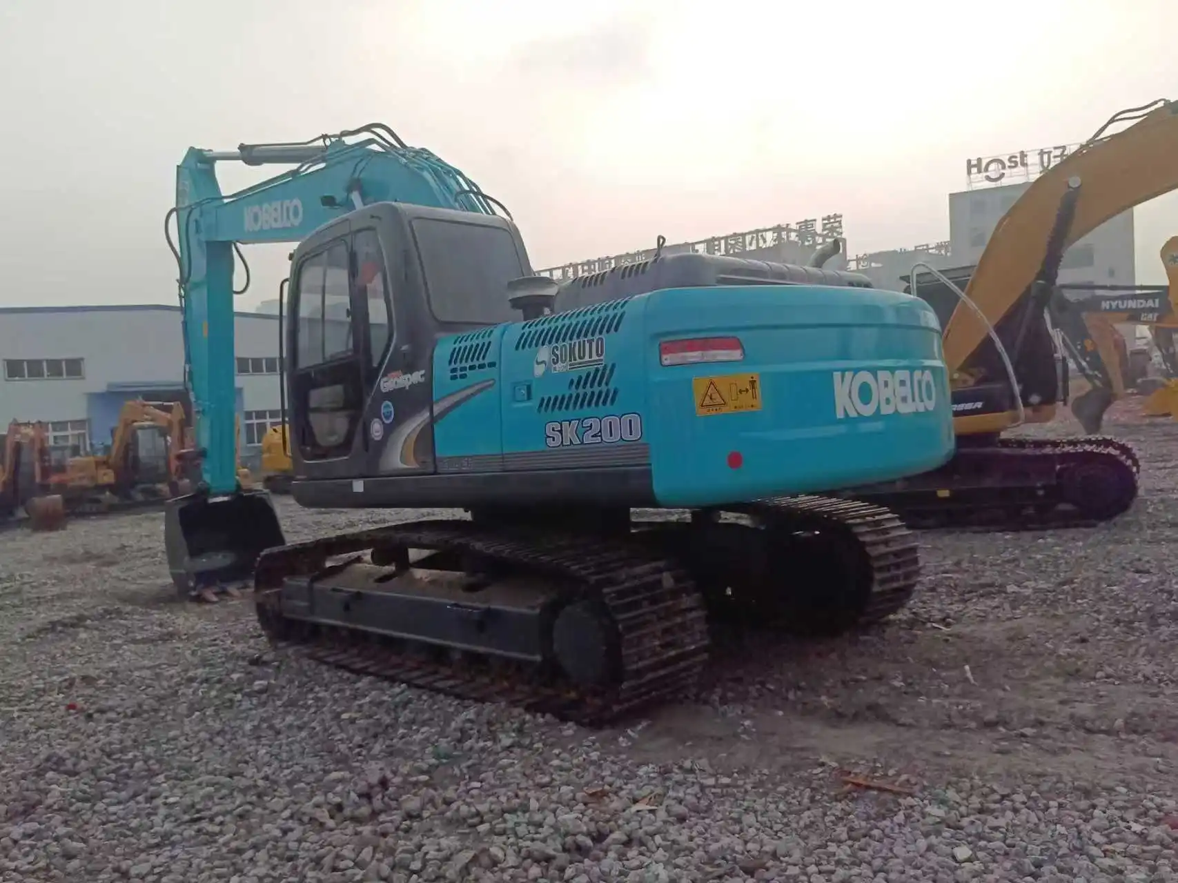 Japan Original Used Kobelco SK200 20 Ton Crawler Excavator with