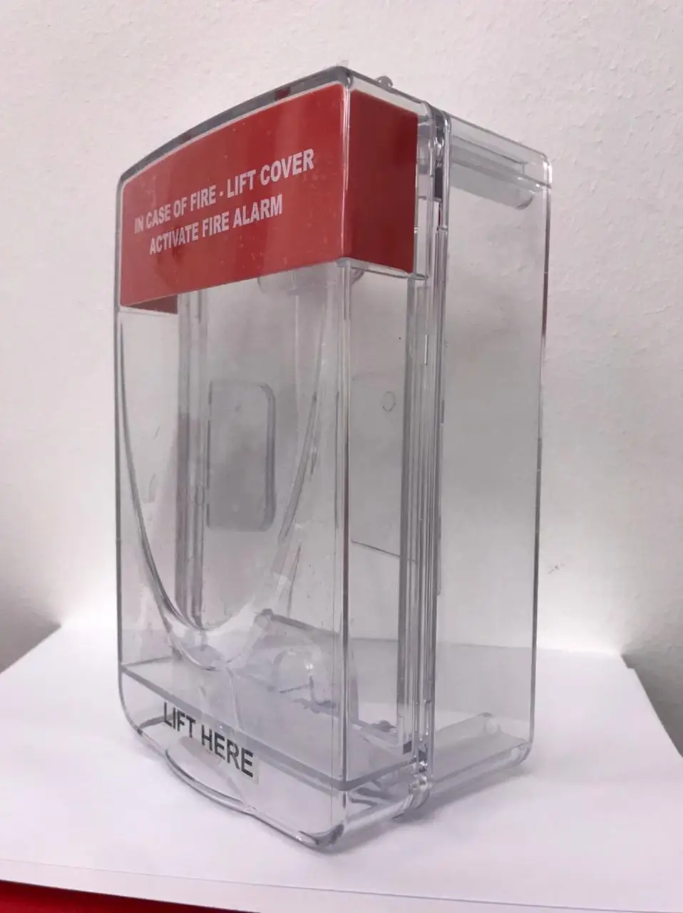 High Selling Call Point Security Protection Cover Acrylic Cover with MCP for Alarm Systems Purpose
