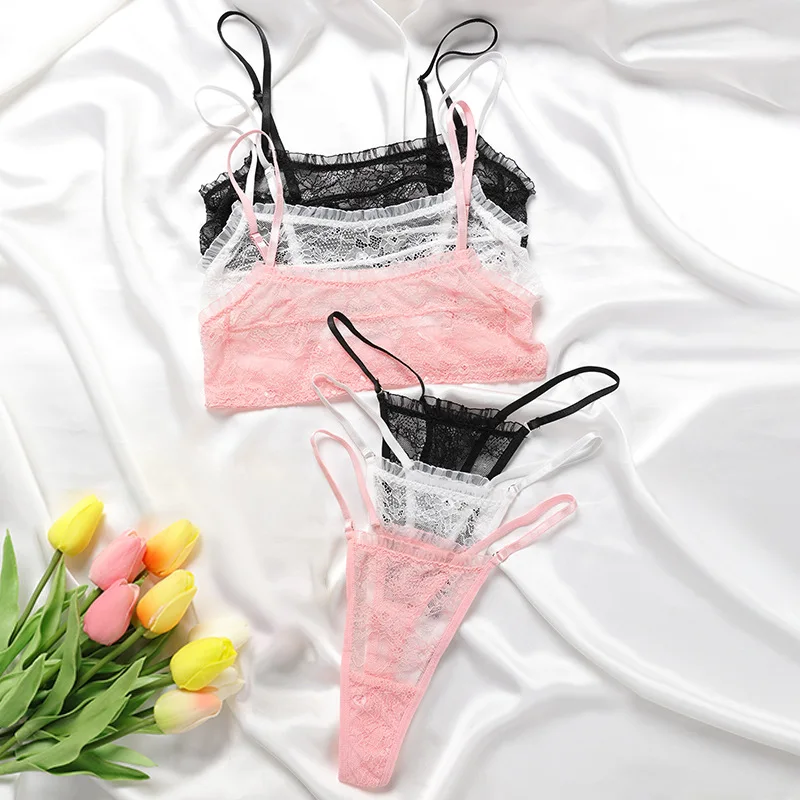 B1688-45 black lace set alternate view