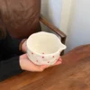 Petit noeud matcha coeur rouge