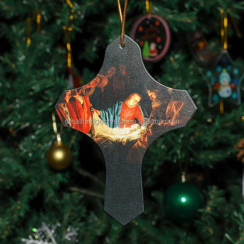 Xmas Tree Decoration Crystal Pendants Shinning Crystals personalized Glass Pendant manufacture