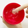 4oz red jar-Transparent Gel