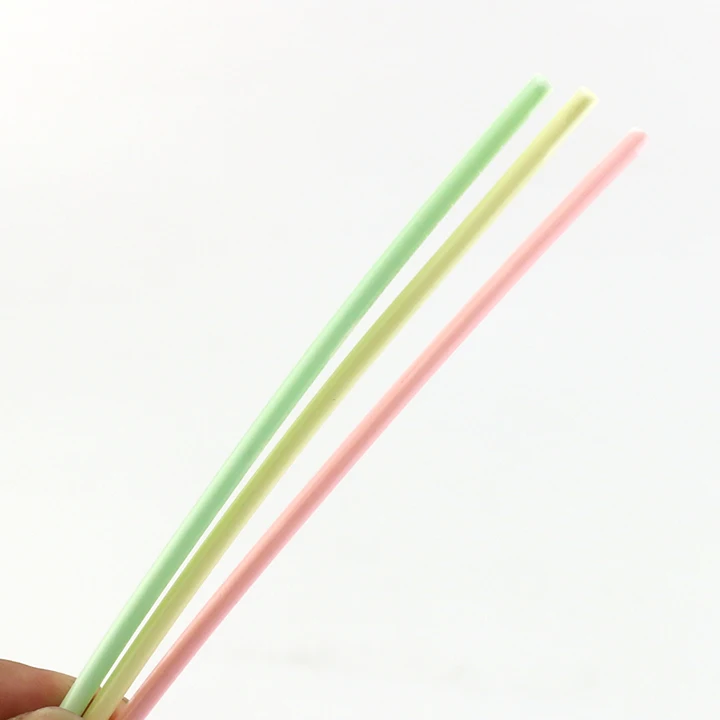 Long straw candy