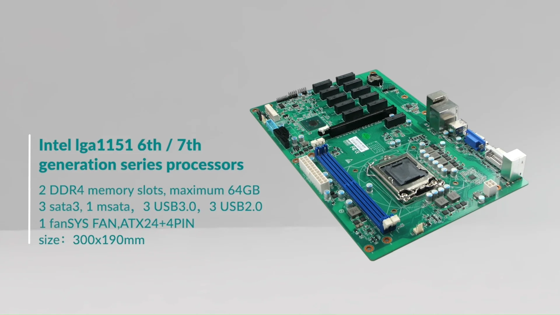 Lga1151 Motherboard Pcie 16x 11 Pcie 1x Expansion Slots B250 Chipset