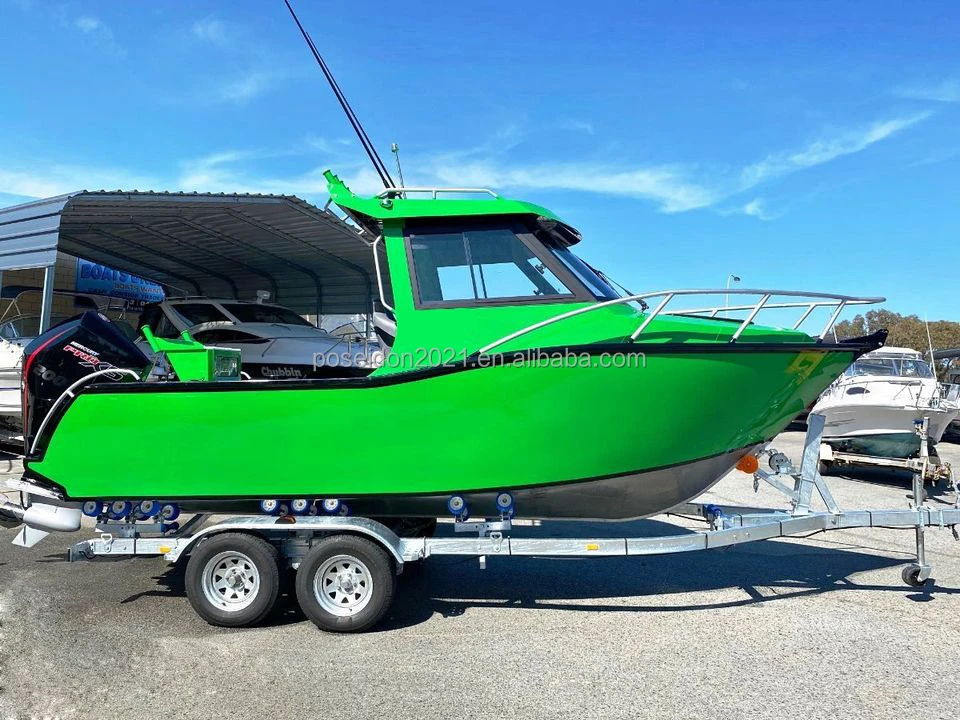 Best Sale Speed  6m/21ft Aluminium Cabin Fishing Boat With Hardtop