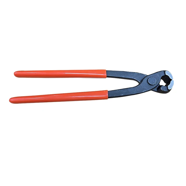 Multi-function end cutting nippers Double Color Dipped Plastic Carpenter Handle Tower Pincer Pliers