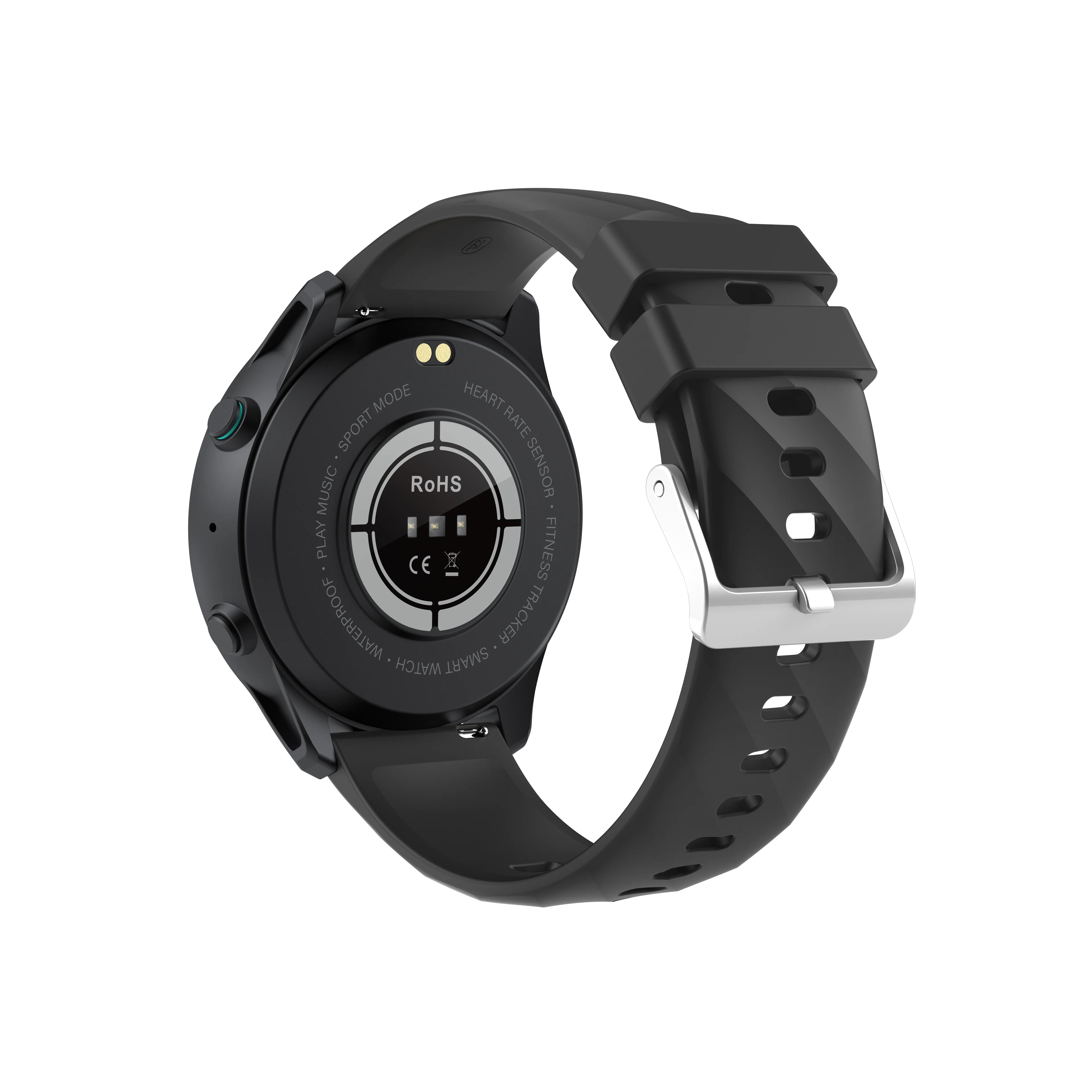 時計 JPMALL LLC Centrix Automatic Diamonds Open Heart ステンレススチール/PVD