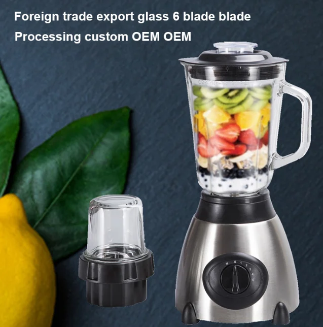 Superior Quality 2 in 1 Blender - Stainless Steel Blades