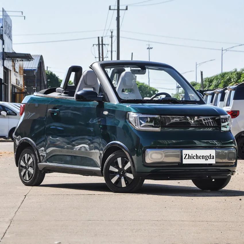 2023 Chinese Small Electric Car Wuling Mini Fast Convertible Ev 2