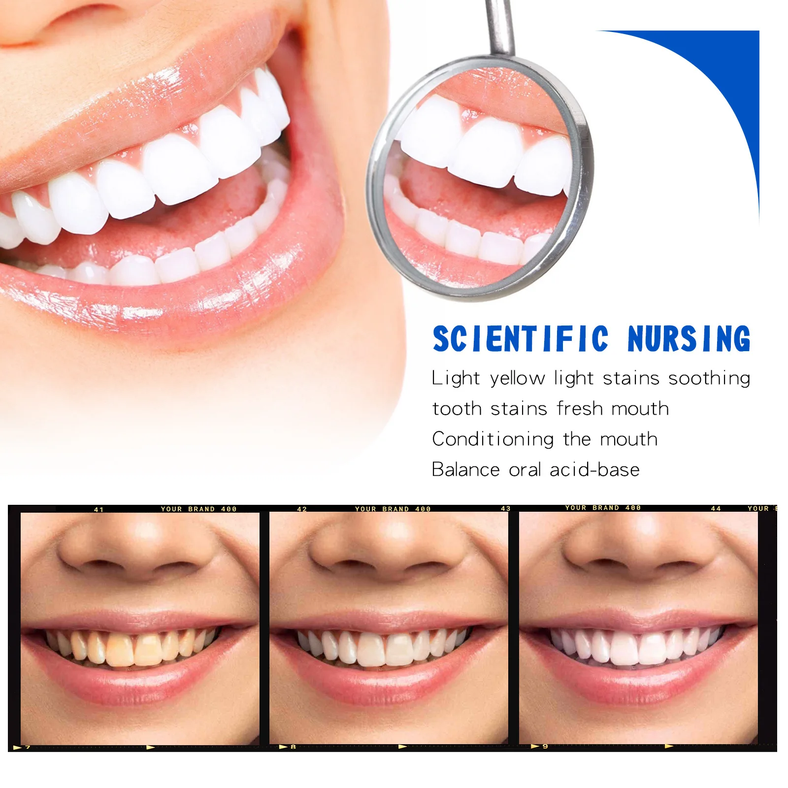 JAYSUING Teeth Whitening Serum 10ml Deep Cleansing Tea & Coffee Stains Removal Tooth Care Product