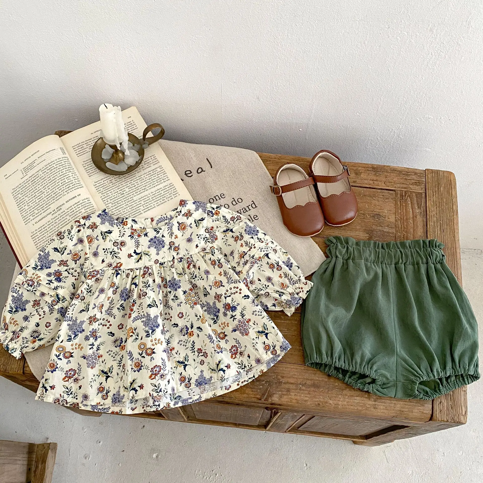 Highland Cow Baby Clothes Newborn Baby Girl Western Clothes Long