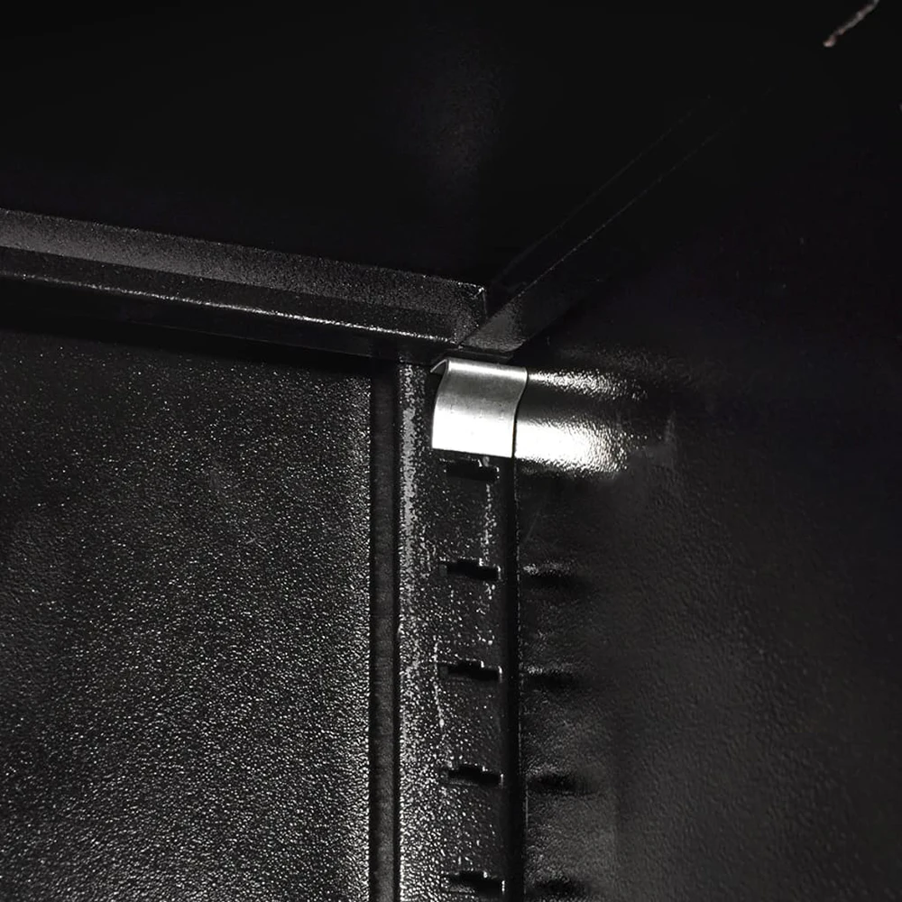 Customized Garage Workshop Car Storage Metal Tool Cabinet, Cupboard 2 Doors 3 Drawers with Pegboard Rack details