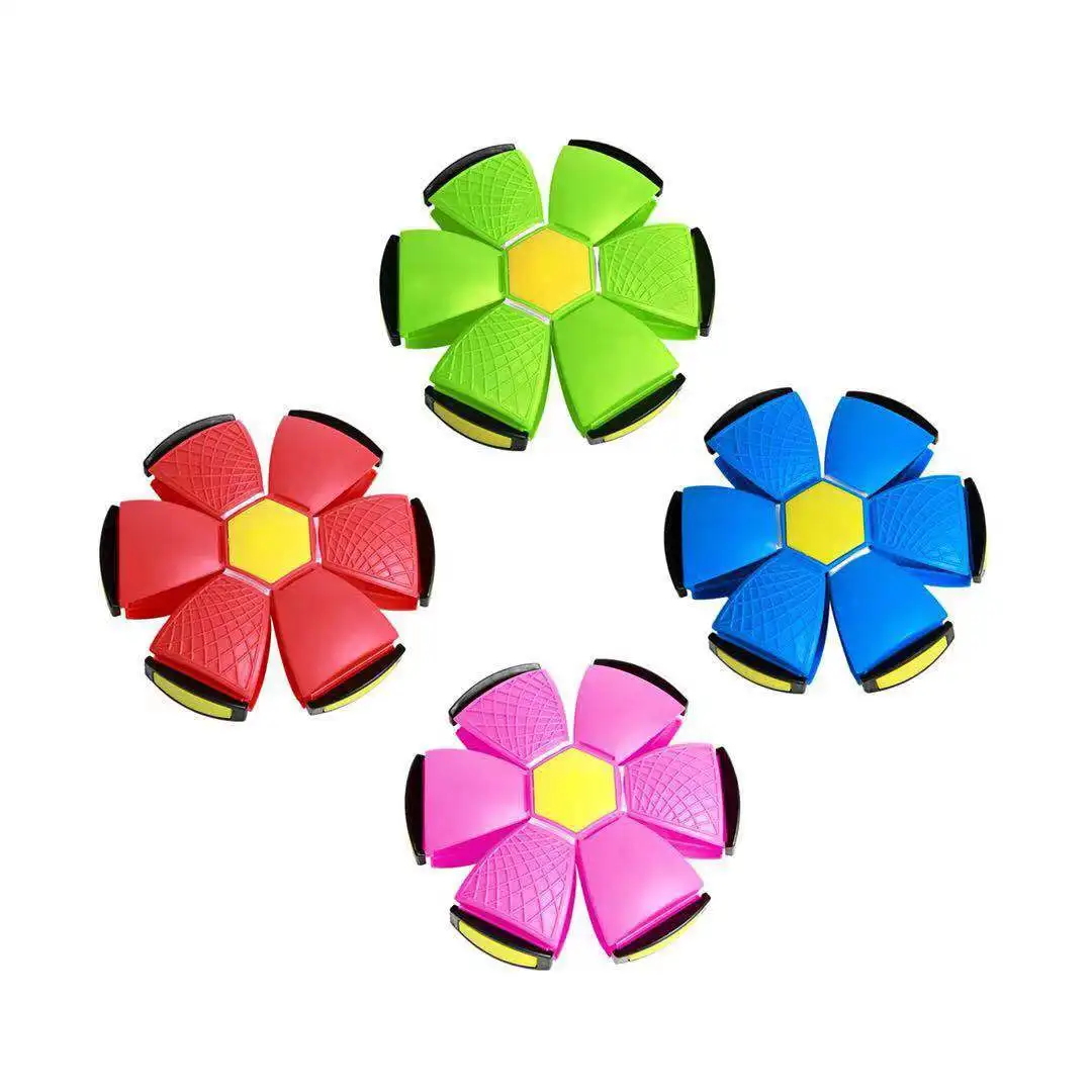 
3 светильника Tik Tok в том же стиле, Популярный Уличный волшебный шар НЛО, игрушки, летающий диск, шар Phlat, гибкий интерактивный прыгающий шар для детей 