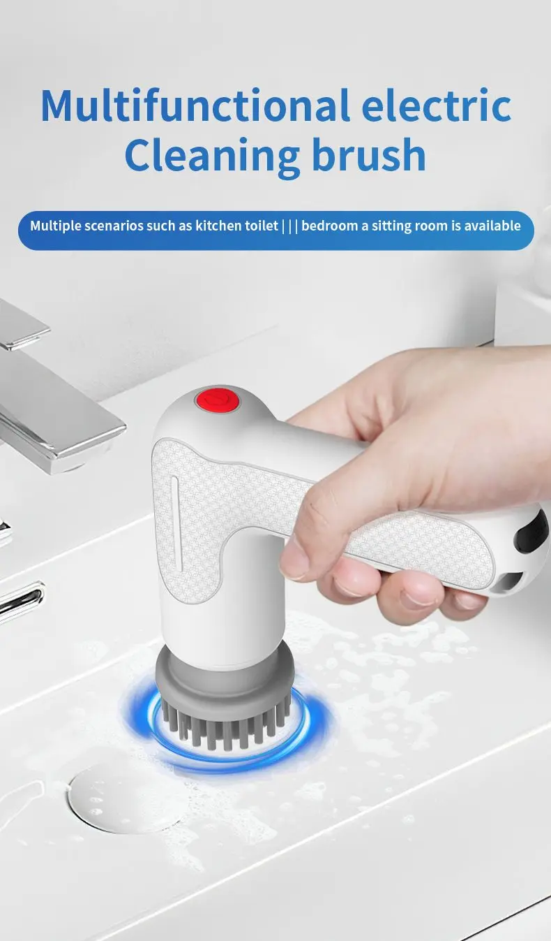 Electric Cleaning Brushes For Bathrooms Multifunctional Electrical Bbq