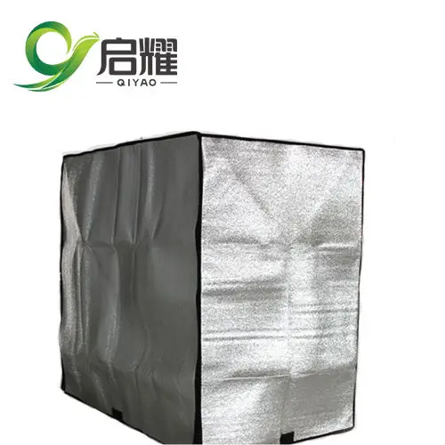 OEM EPE XPE Foam Insulated Thermal Pallet Covers 4-Way Shipment Food Medicine Pharma IBC Insulated Thermal Pallet Cover