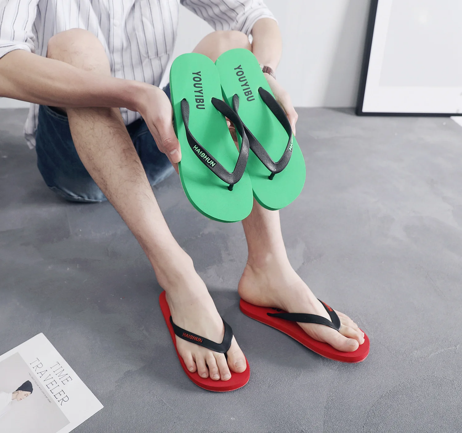 Fashion Slipper Wearable Outdoor Causal 