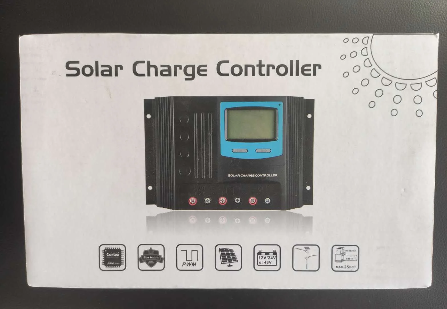 CE 12V 24V Auto Solar Battery Charge Controller 60A PWM 24 Volt 60 Amp Solar Charger Controller For Gel Lithium Battery from China supplier