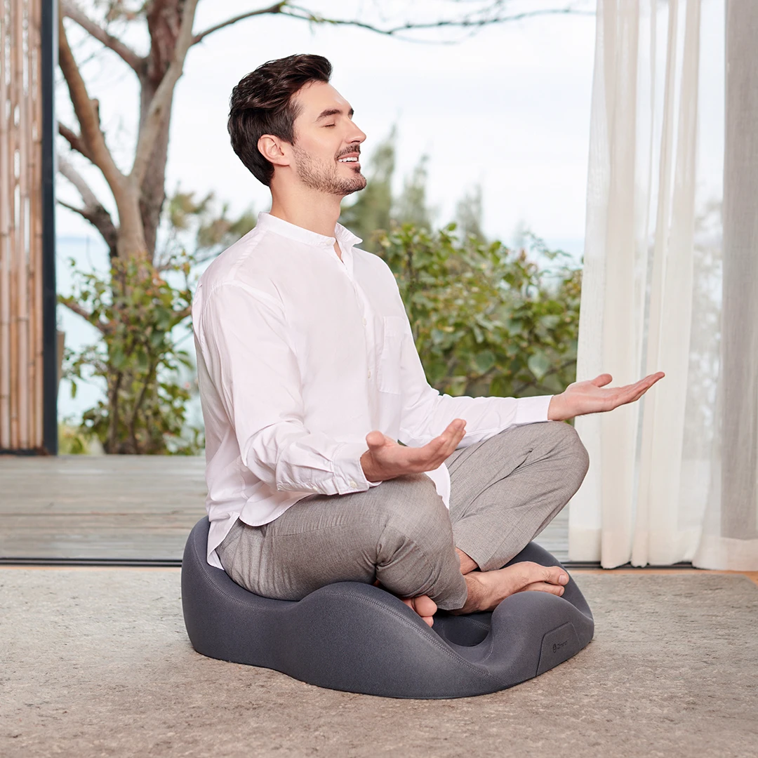 Luxury Removable Foam Meditation Cushion Seat & Zero Gravity