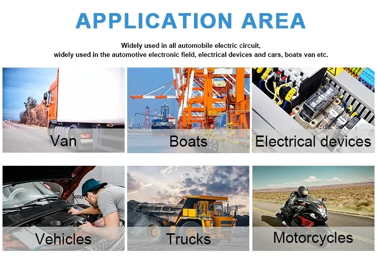 Waterproof Automotive Fuse Holder with 10 Relays and 15 Way Blade Fuses for 40A Current Protection