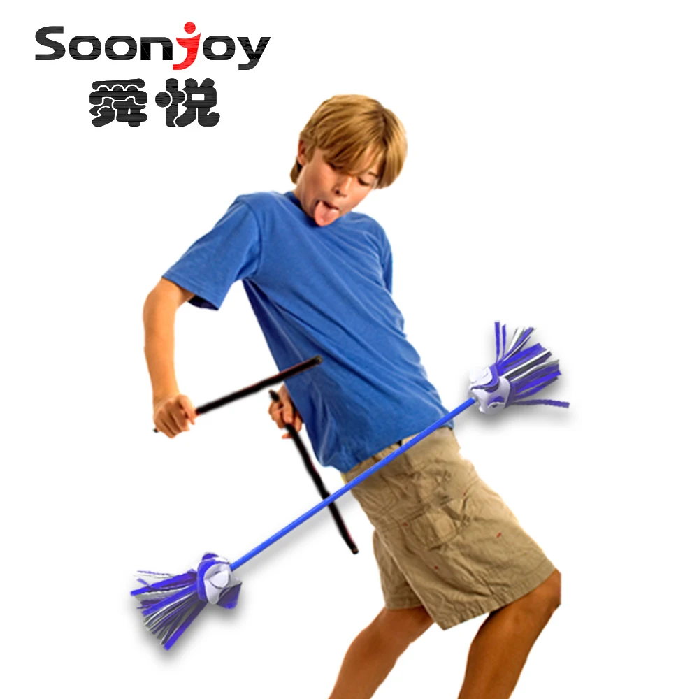 Flower Stick Fitness Exercise Sticks Cool Juggling Show for Elderly Toys