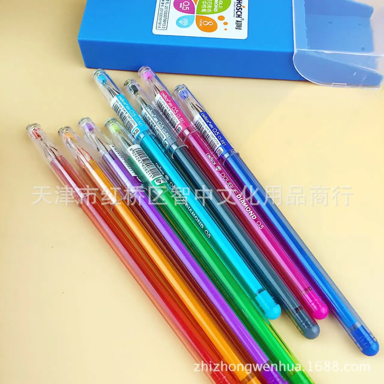 8 Color/set 0.5MM Plastic Gel Ink Pens Colored Sign Gel Pens| Alibaba.com