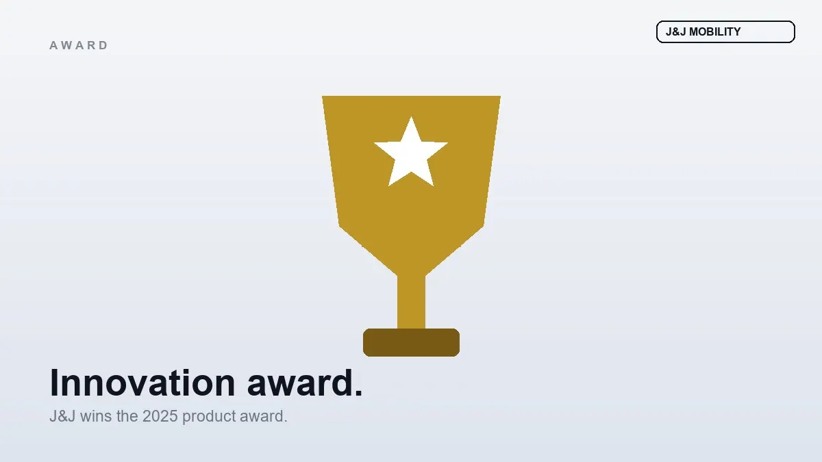 SmartChair Pro Wins 2025 Innovation Product Award