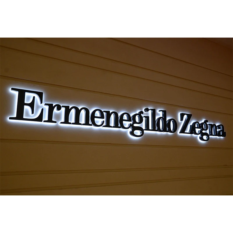 TianLang Free Design Business Office Sign Indoor Outdoor Backlit Illuminated Signage Wall Logo Acrylic Led 3d Channel Letter