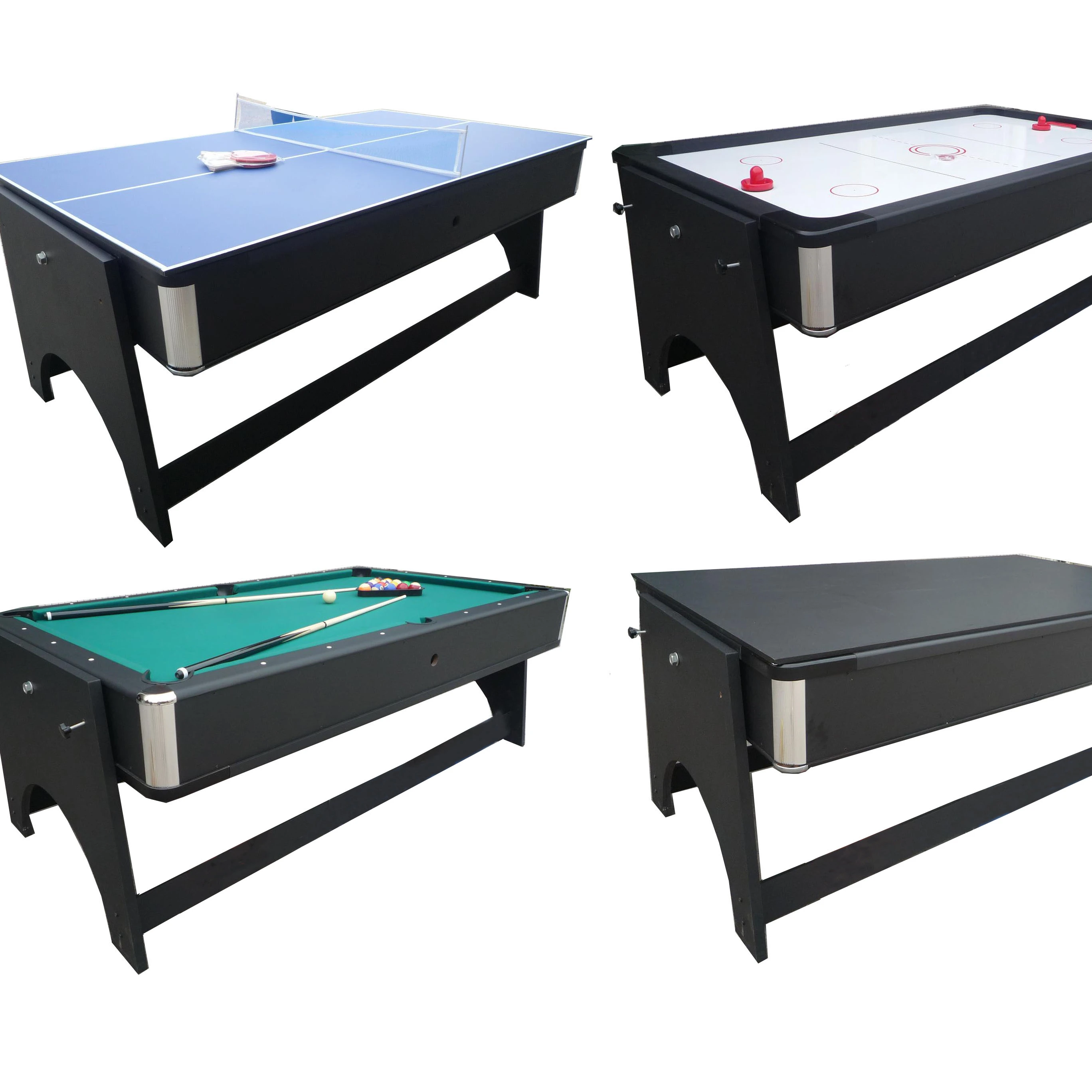 Kbl B1204 3 In 1 Pool Table With Pingpong And Air Hockey Combon Buy 3 In 1 Multi Game Table