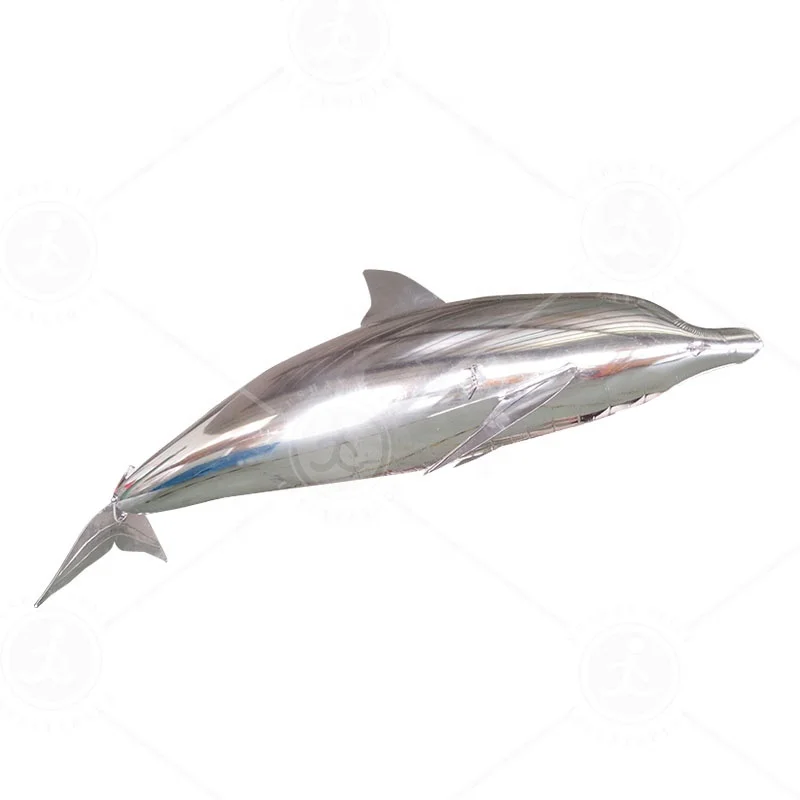 Custom Party Decoration Remote Control Flight Helium Dolphins Cartoon Advertising Inflatable Flying Dolphin
