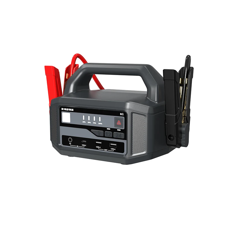 122500mAh Jump Starter 24V Multi-Function Portable Car Jump Starter Lithium Battery Booster for Car