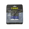 2pcs-Carbon Fiber-Black+Blue
