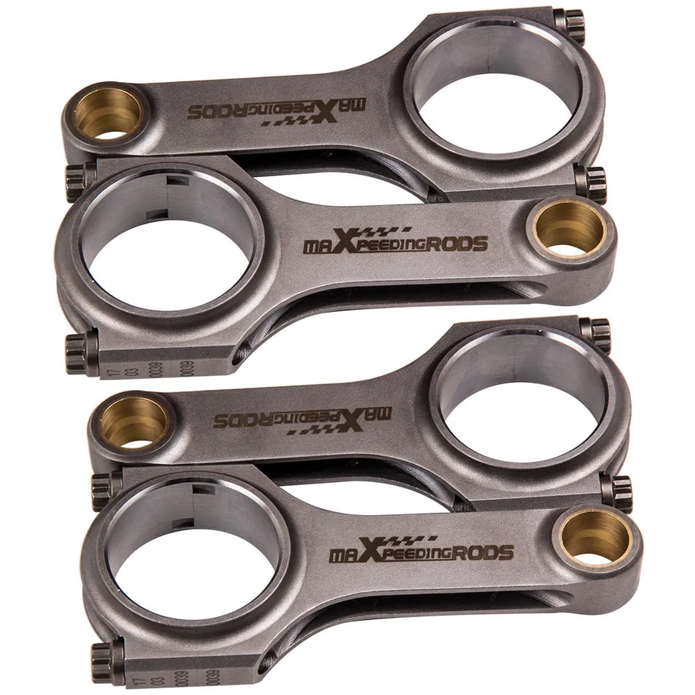 Maxpeedingrods 4340 H Beam Connecting Rods for Peugeot 106