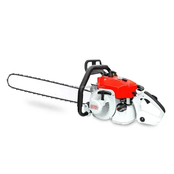 Facility 2 Stroke Petrol Power 070 Chain Saw 105cc Wood Saw Machine Gasoline 4.8KW 36/42" Guide bar for Big Tree Wood Cutting
