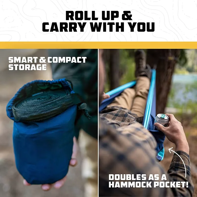 双人吊床野营单人210T摇摆吊床户外吊床降落伞面料