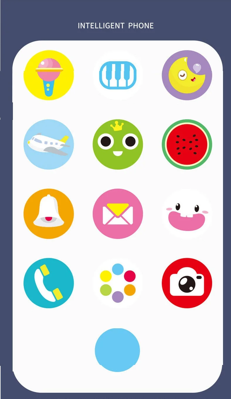 
 Милый мобильный телефон с изображением акулы музыка и легкая пластиковая кипяченая детская игрушка  