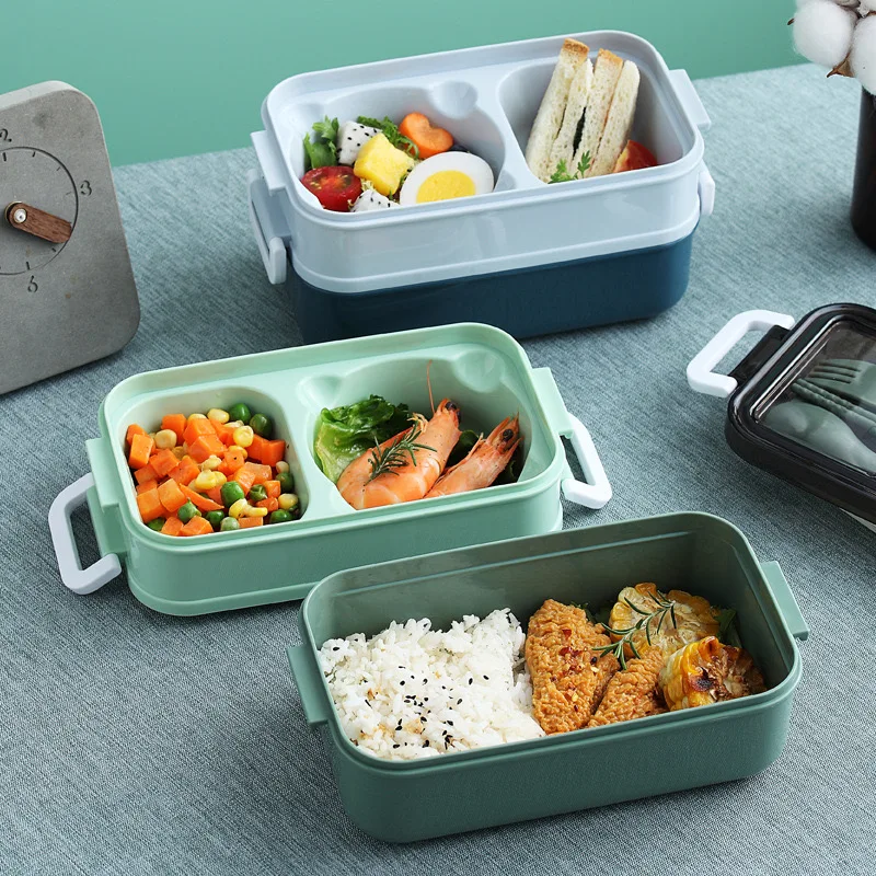 Stackable Bento Box Container Bento Box Adult Lunch Boxwith Soup ...