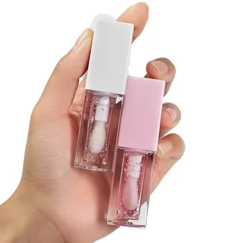 Private Label Custom Logo Color Changing Lip Gloss Plumper Flavoring Oil Fruit Tint Glow Lip Oil
