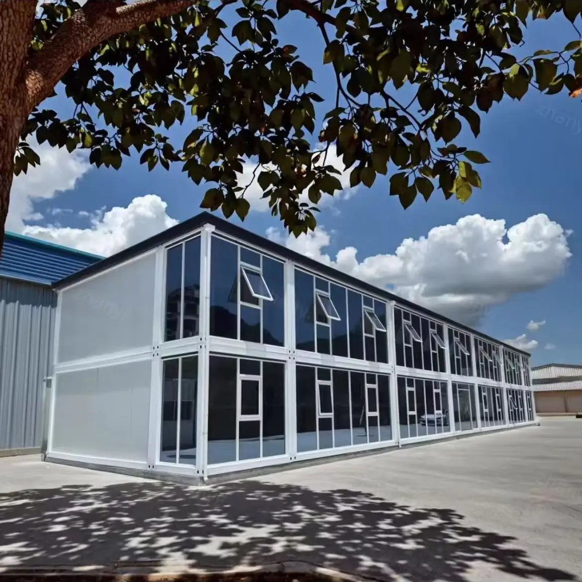 Double-layer Steel Frame Frame Prefabricated Container Tiny Storehouse Prefab Apartment Modular Residential  Mobile House