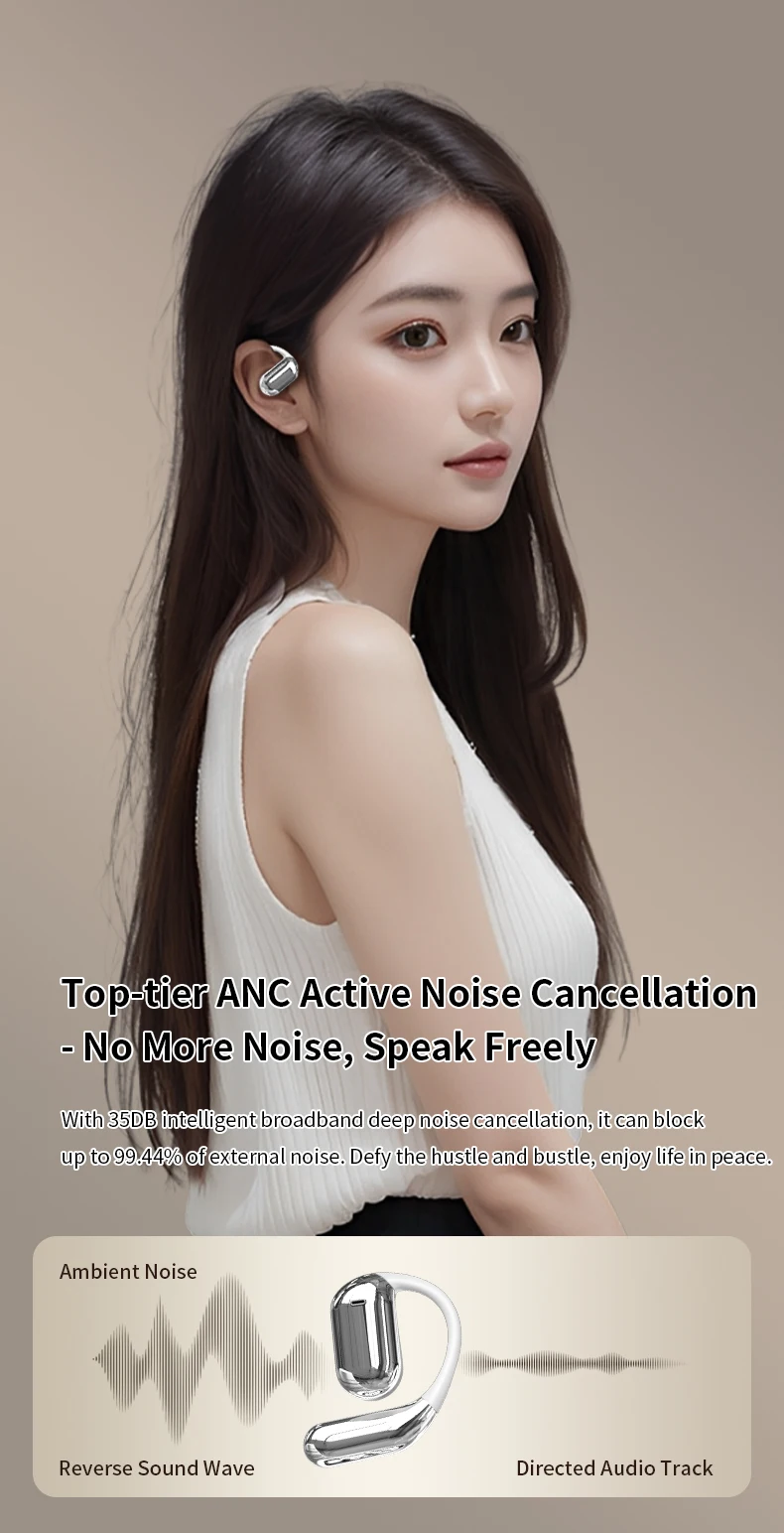 Welcome OEM Order, Factory Whole Selling 2024 Q16 Pro Wireless Earbuds Lcd Touch Control Screen Ear Hooks Earphone Bt 5.4 Camera Music Anc Noise Reduction Headphones - Buy Q16 Pro Wireless Earbuds anc Noise Reduction Headphones ear Hooks Earphone