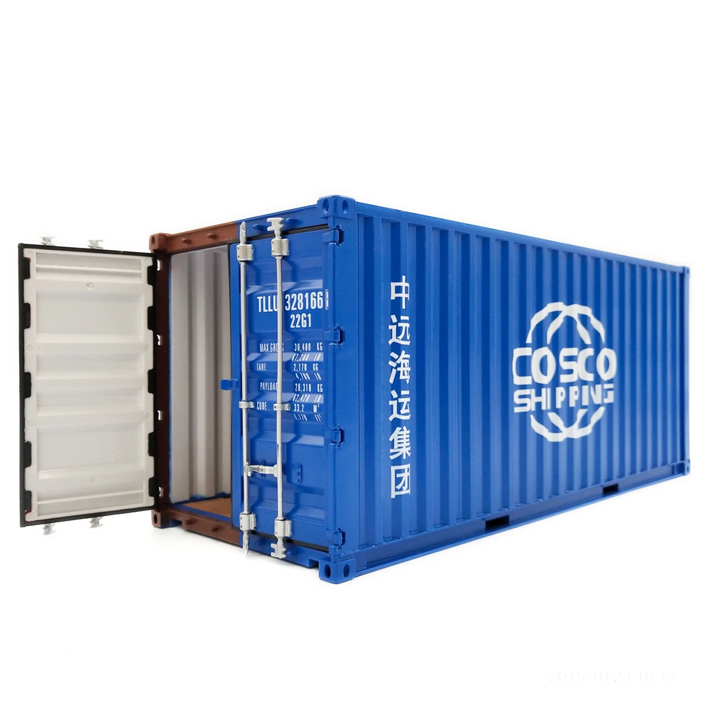 30cm 1:20 CHINA SHIPPING container scale model manufactory mini container O.A.S ship model