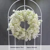 Couronne de grands hirondelles en acacia blanc rose